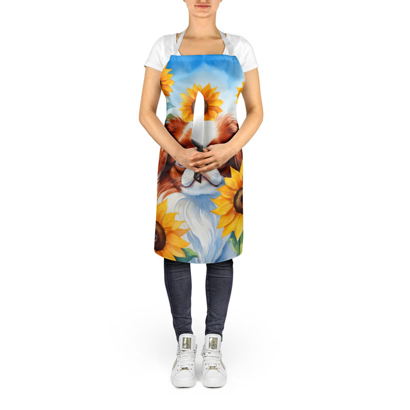 Tablier japonais en tournesol
