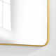 Sabine Metal Rounded Rectangle Wall Mirror
