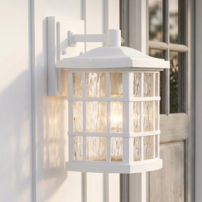 Cayman 1-Light Dimmable Outdoor Wall Lantern