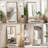 32*70Inch Full-Body Floor Mirror With Artificial Wood Frame, Elegant Design And Durability, A Must-Have For Bedrooms, Clothing Stores And Salons