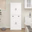Armoire de rangement 71 po avec 4 portes (2 portes avec supports)