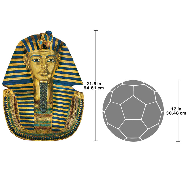 King Tutankhamen Wall Sculpture