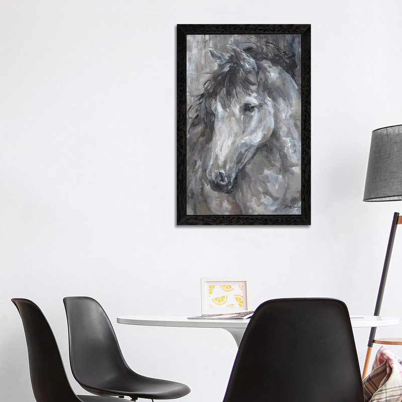 Grace by Debi Coules - Print on Canvas, 66.04 cm H x 45.72 cm W, Black Framed