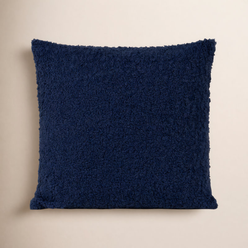 Hanka Reversible Throw Pillow, Indigo