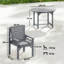 Fir Solid Wood Patio Dining Set Table,