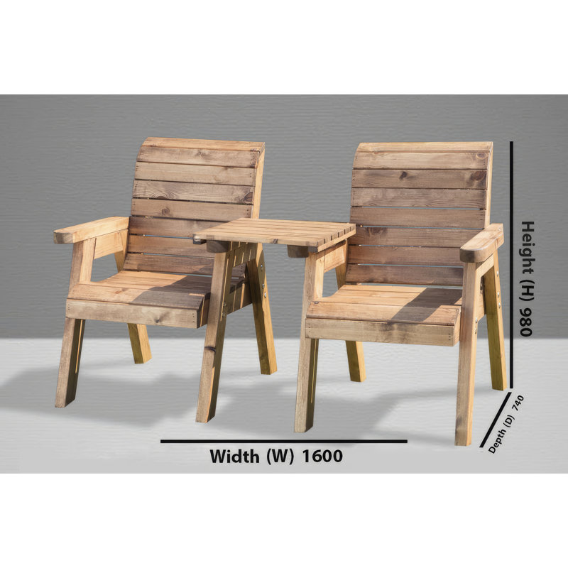 Darchelle Aluminium Bench, Burgundy