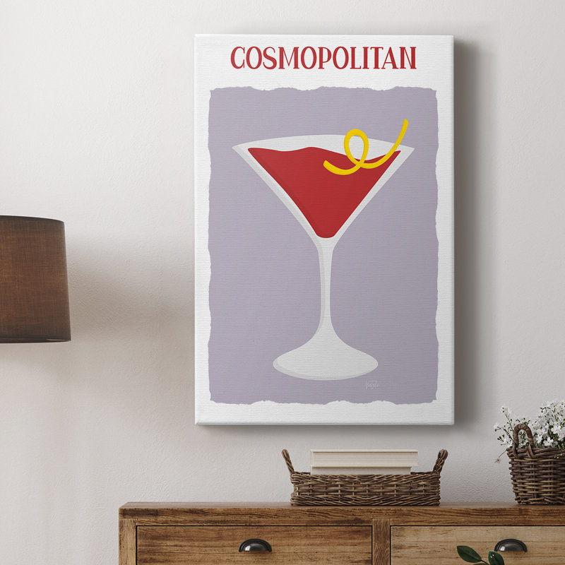 Cosmo -Custom Wrapped Gallery Cavas, 18" H x 12" W