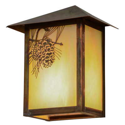 Rustic Lodge 2 - Light Outdoor Wall Lantern