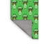 Tapis vert tissé à la machine