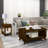 Rectangular Living Room Coffee Table Set, 3-Piece Living Room Table Set With Solid Wood Legs, 1 Coffee Table And 2 End Table, Wood Centre Table Tea Table Set .Easy Assembly-165835413