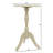  24" Round Pedestal Accent Side Table-876704532