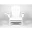 Chaise Adirondack pliante avec table d'appoint, ensemble de 3 chaises Adirondack (2 chaises et 1 table)-1490350386