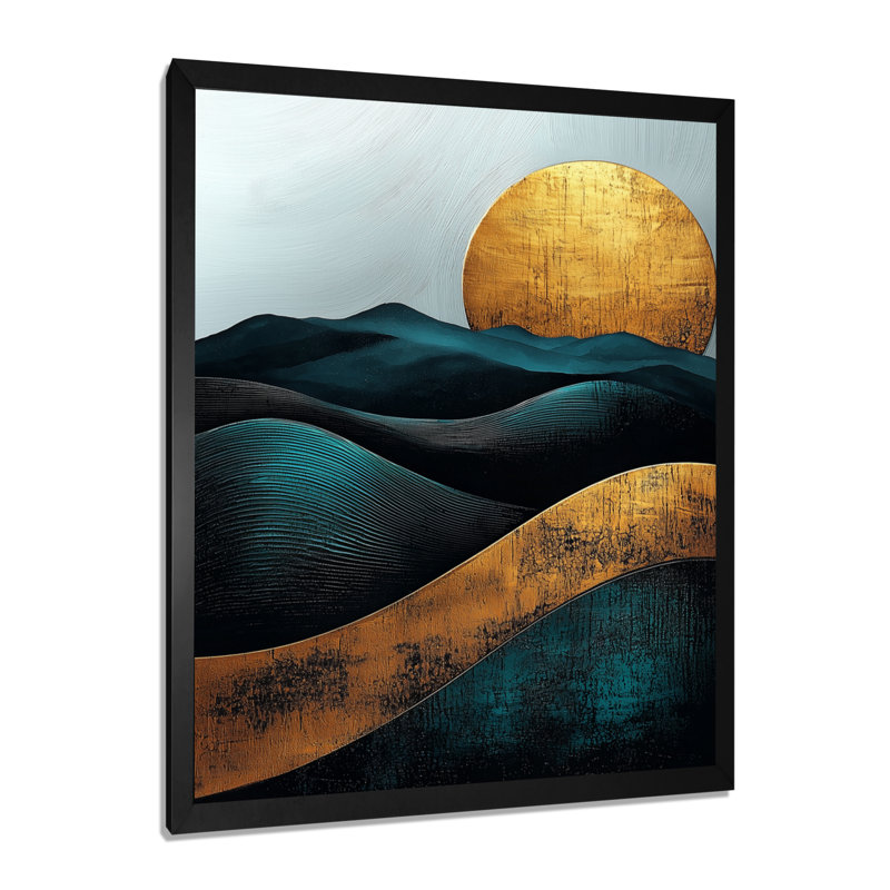 Graue - Landscapes Canvas Prints, Noir, noir, noir, noir, H 20 po x l 12 po, Reproduction encadrée sans passe-partout