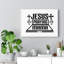 Jesus Praying Mama - Wrapped Canvas Print-514306399