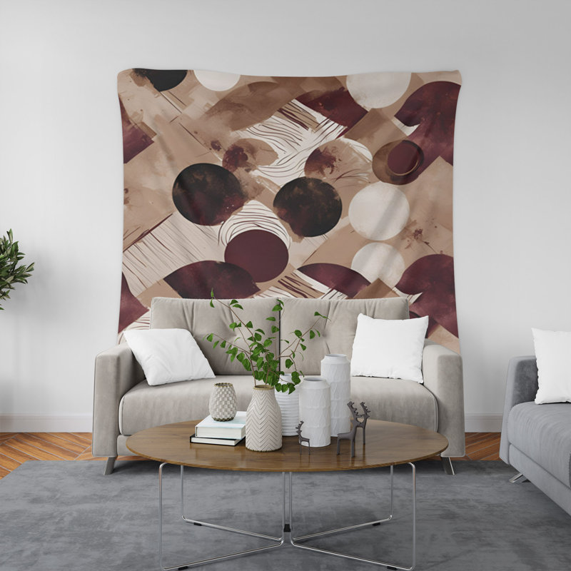 Tapisserie murale, H 88 po x l 104 po x P 1,2 po