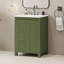 Petit meuble-lavabo avec lavabo en céramique