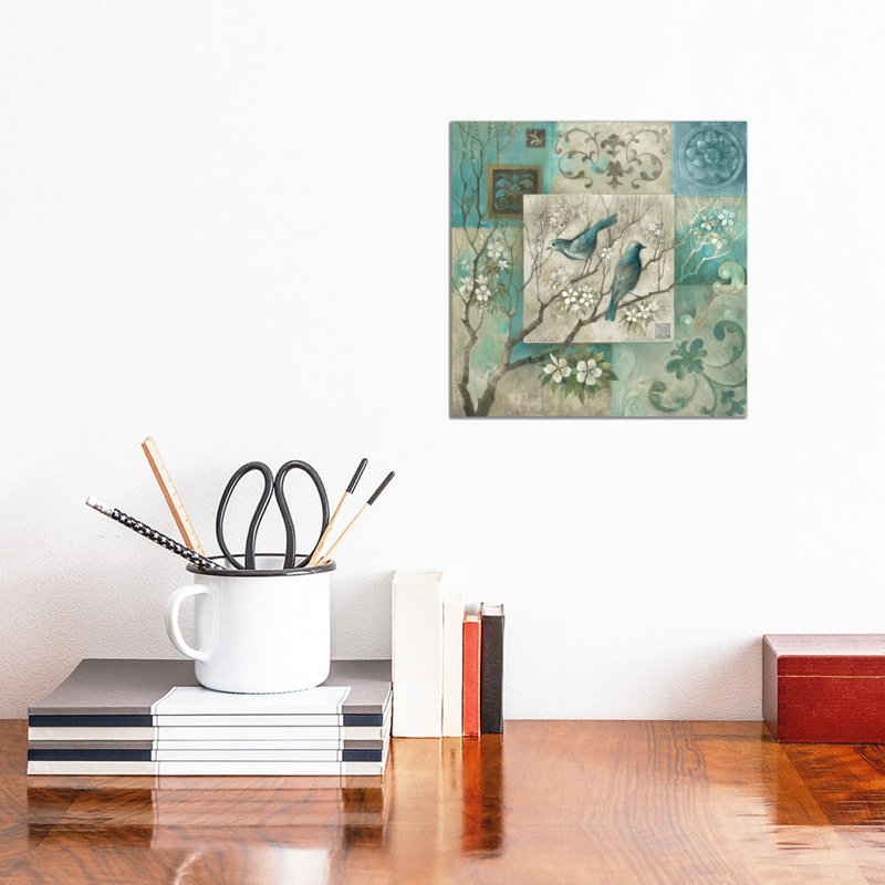 Arboretum Spring Song II by Elaine Vollherbst-Lane - Wrapped Canvas Gallery-Wrapped Canvas Giclée, 30.48 cm H x 30.48 cm W