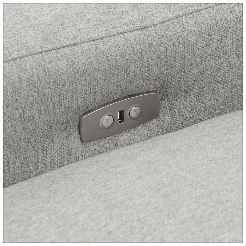 Hollander Grey Modular Power Reclining Sofa