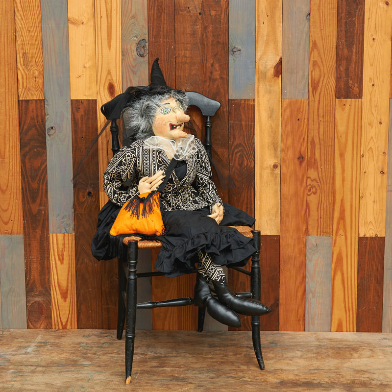 Vahn Witch Joe Spencer Gathered Traditions Halloween Art Doll Figure