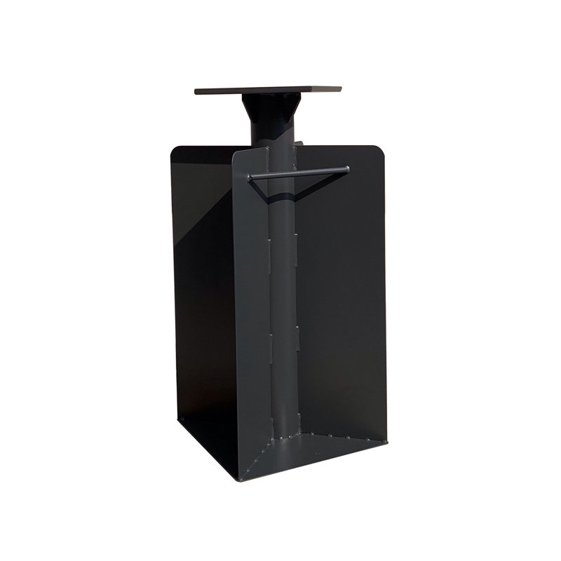 Parasol en porte-à-faux carré 120 po Sephra, Rouge brique