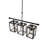 Ardehs 3 - Light Dimmable Kitchen Island Square / Rectangle Chandelier