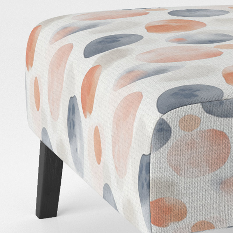 Fauteuil de chambre Abstract, Pantoufle sans accoudoirs