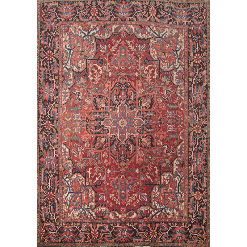Vegetable Dye Traditional Area Rug 8x10