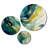 Abstract Wall Decor on Metal
