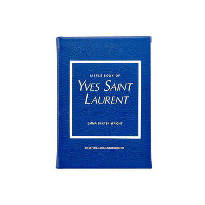 Little Book of Yves Saint Laurent Leather Bound Book
