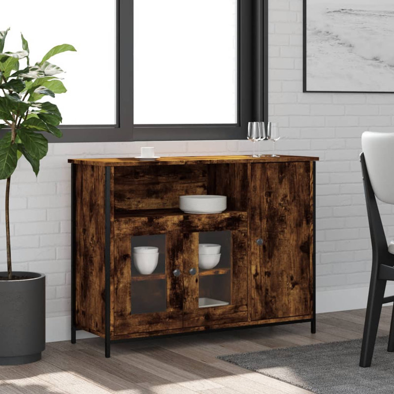 100cm Sideboard, Smoked oak