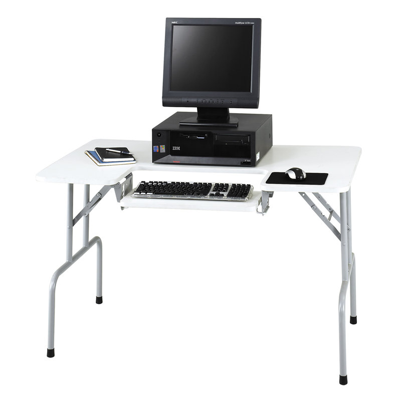 Metal Base Computer Desk