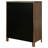 Walnut 5-Drawer Chest