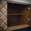 Console en bois naturel et diamant