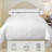 Pointehaven 500 Thread Count 100% Egyptian-Quality Cotton Long Staple Solid Duvet Set-16239523-16239524