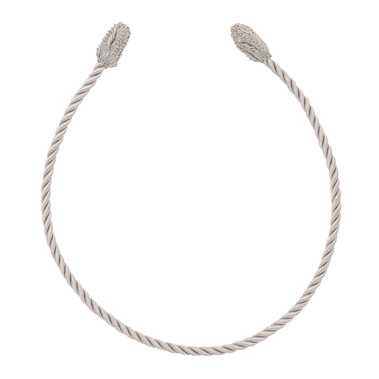 Garland Tie, 1.33 ft, Silver