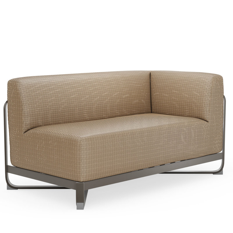 RAF Loveseat, Matte White