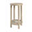 Martha Stewart Harley  Round End Table with Cane Detail