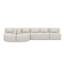Upholstered Sofa Free-Combined Sofa Couch With Two Chaise Lounge And Five Back Pillows-115839027