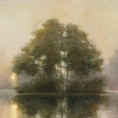 Lake Dawn by Julia Purinton - Wrapped Canvas Painting