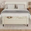 Banc avec repose-pieds 60 po-384051983
