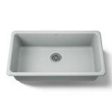 IronTones 33" L x 19" W Dual Mount Kitchen Sink