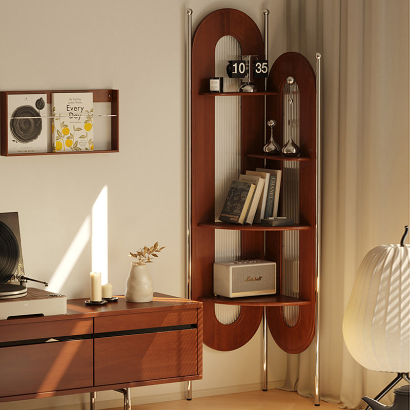 Armoire de coin Mid-Century