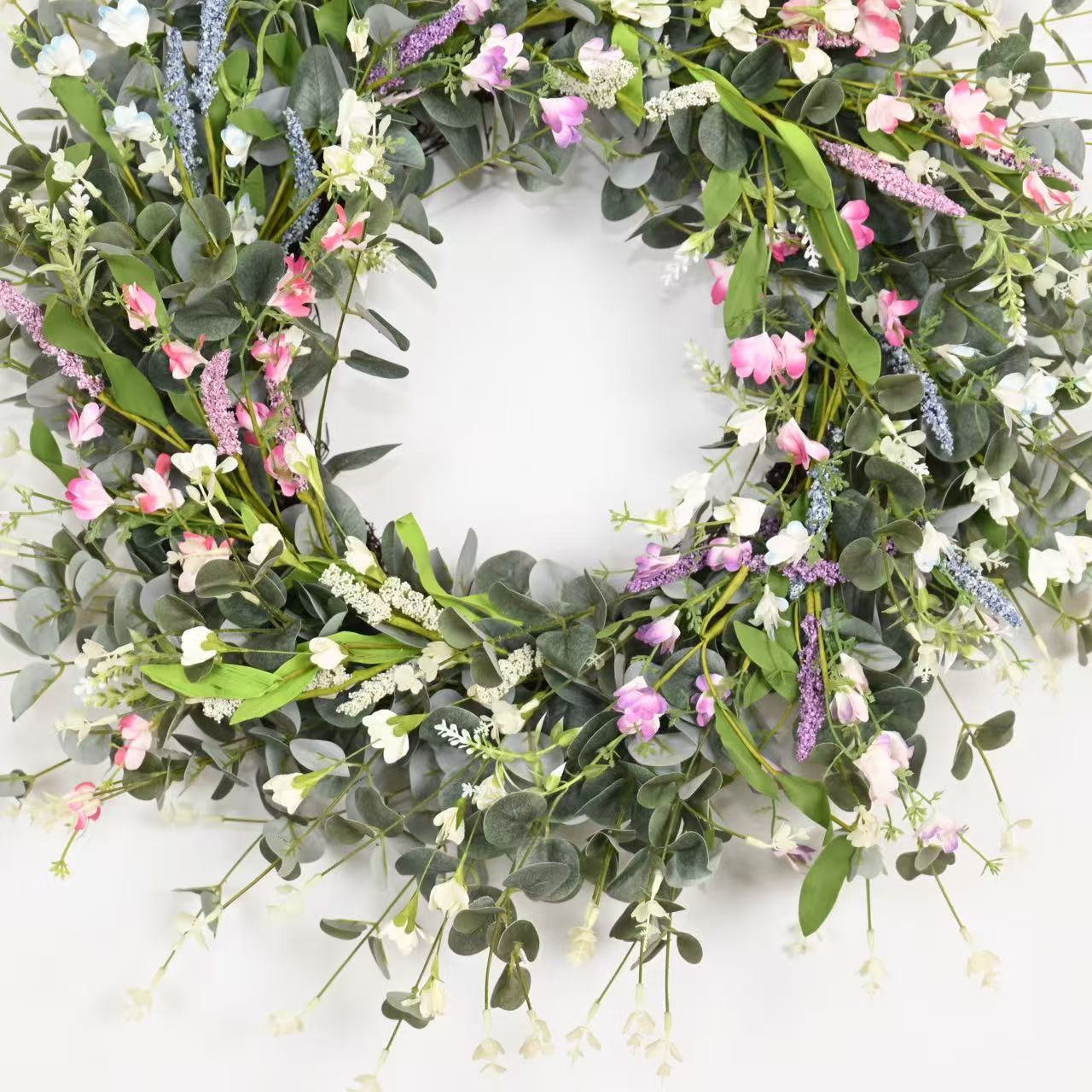 26" Handcrafted Lavender Eucalyptus Wreath