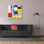 Ivy Bronx «Mondrian NFT2» par Epic Portfolio, estampe numérique sur toile-1795230288