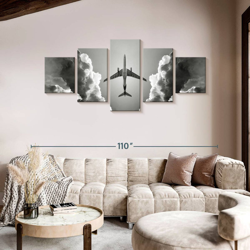 Plane, 42" H x 92" W