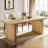 63-Inch Wood Modern Dining Table-113044450