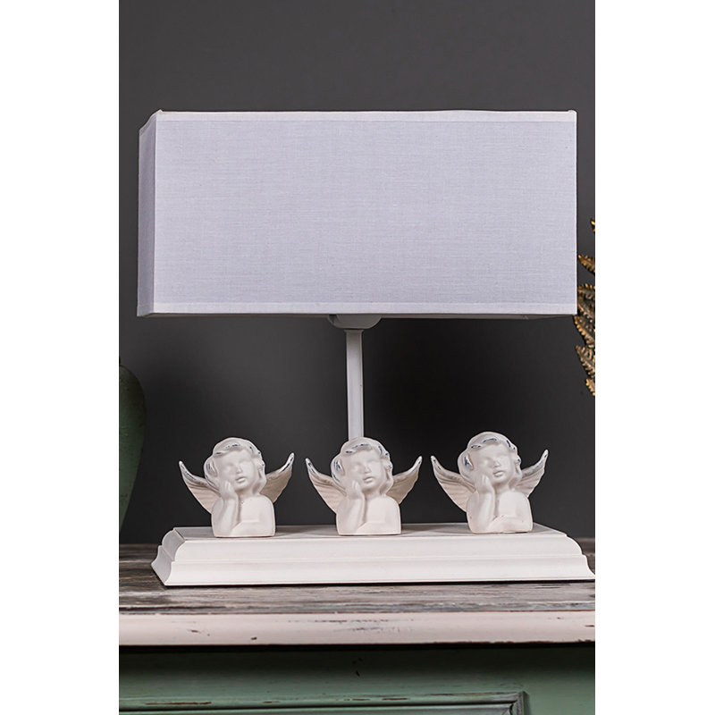 Lampe de table 11 ", Blanc