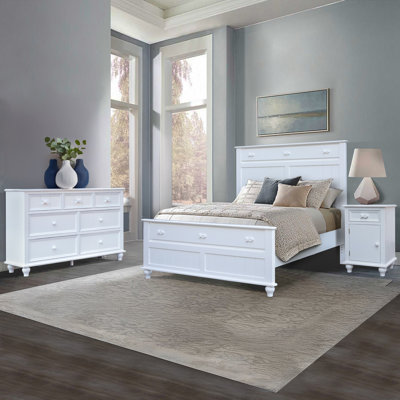 Remer 3-piece Bedroom Set White