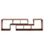 Meuble télé extensible et meuble télé, bois MDF, maison moderne