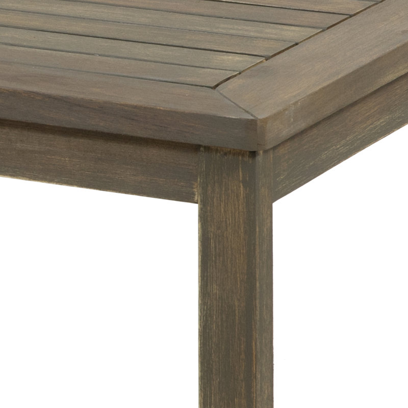 Acacia 4 - Person Patio Conversation Set with Cushions, Gray, Dark Gray